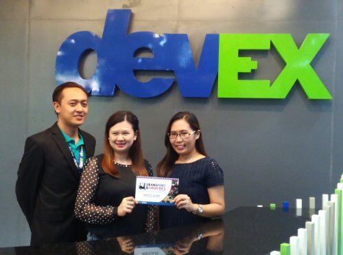 Devex signs with Transport and Logistics