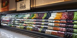 Open type refrigerated display