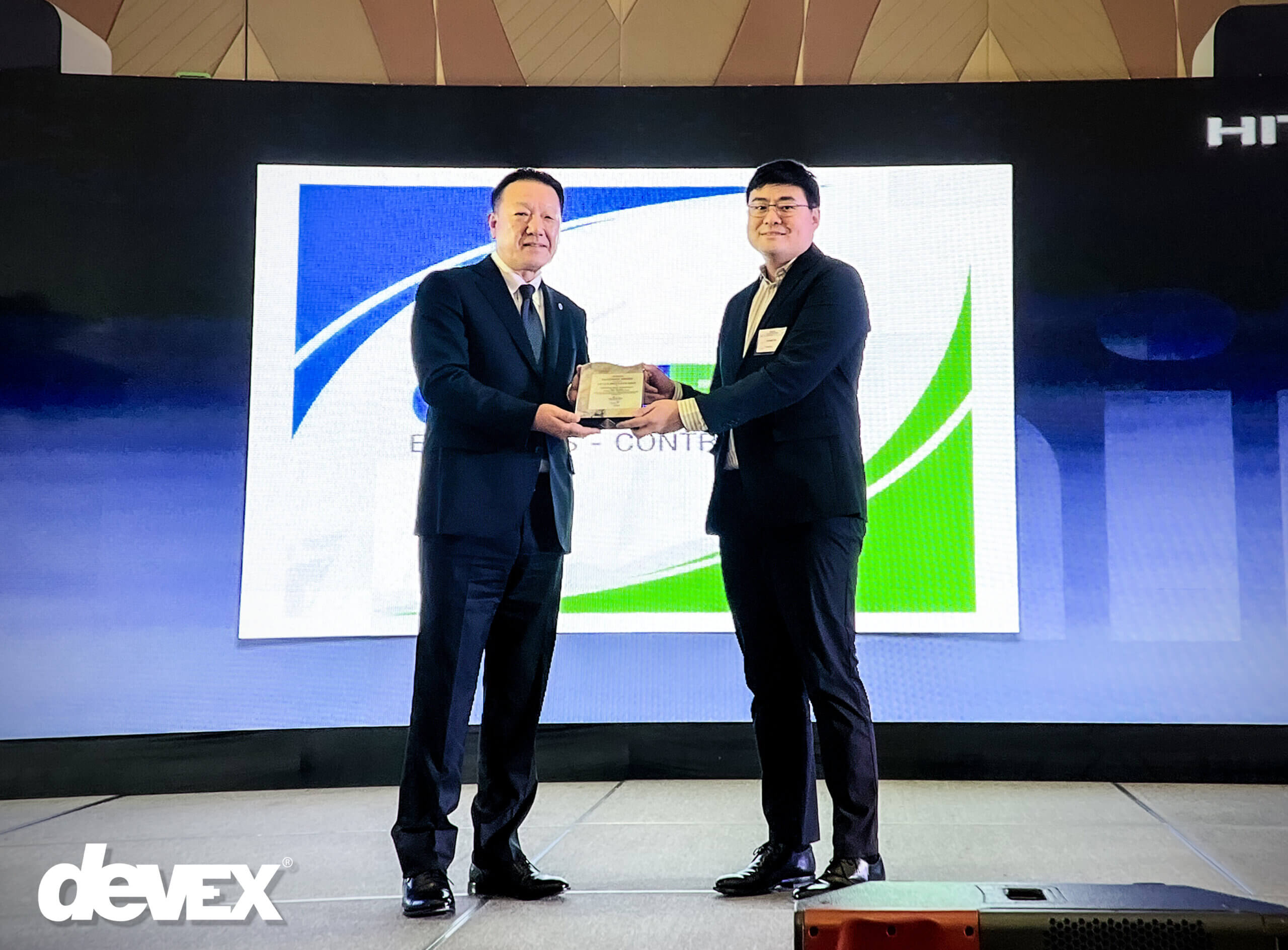 Devex bags award at Hitachi Dealer's Convention 2024