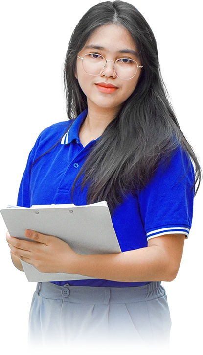 Chona Mae from DEVEX wearing DEVEX uniform.