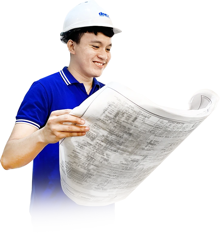 Boy wearing DEVEX costume.