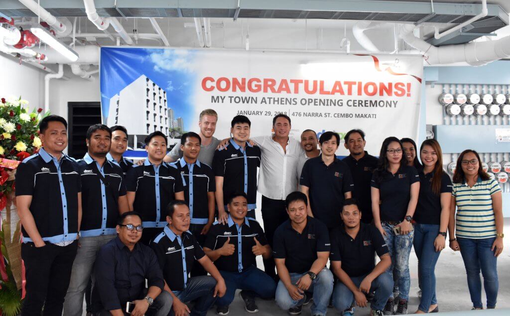 PULS hails Devex Inc's work in MyTown Athens opening ceremonies